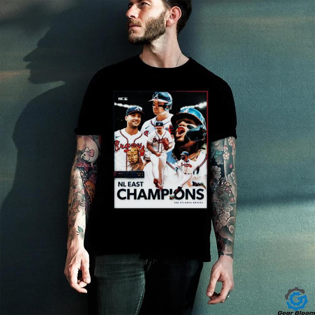 Atlanta Braves 2023 MLB NL East Champions for the 6th straight season shirt Atlanta Braves 2023 MLB NL East Champions for the 6th straight season shirt