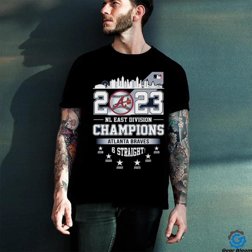 Atlanta Braves The East Is Ours 2022 NL East Champions T Shirt - Teeclover