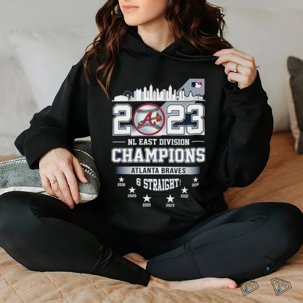 Atlanta Braves The East Is Ours 2022 NL East Champions T Shirt - Teeclover