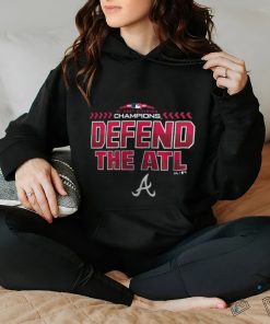Atlanta Braves 2023 NL East Division Champions Defend T Shirt