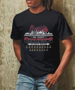 Atlanta Braves 2023 Nl East Champions Players Name Skyline Shirt 2 Atlanta Braves 2023 Nl East Champions Players Name Skyline Shirt