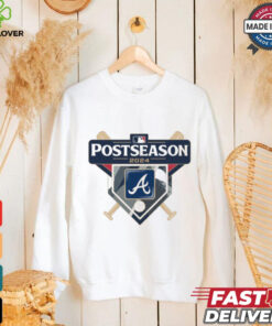 Atlanta Braves 2024 MLB Postseason logo t hoodie, sweater, longsleeve, shirt v-neck, t-shirt