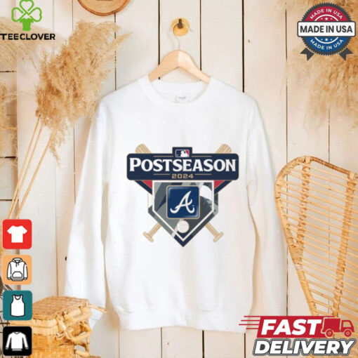 Atlanta Braves 2024 MLB Postseason logo t hoodie, sweater, longsleeve, shirt v-neck, t-shirt