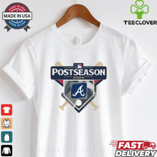 Atlanta Braves 2024 MLB Postseason logo t hoodie, sweater, longsleeve, shirt v-neck, t-shirt