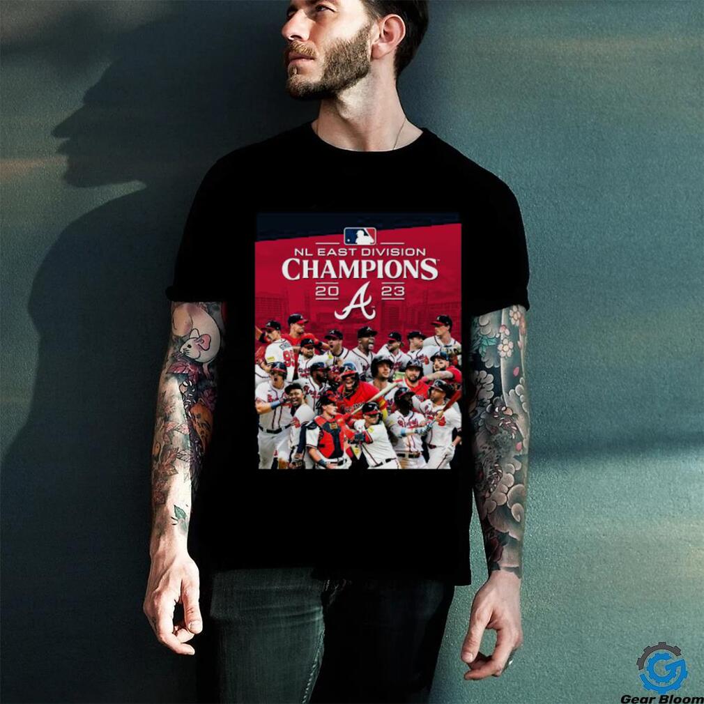 Atlanta Braves 6 Straight 023 NL East Champions Shirt Atlanta Braves 6 Straight 023 NL East Champions Shirt