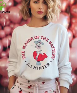 Atlanta Braves A.J. Minter The Mayor Of The Battery Shirts