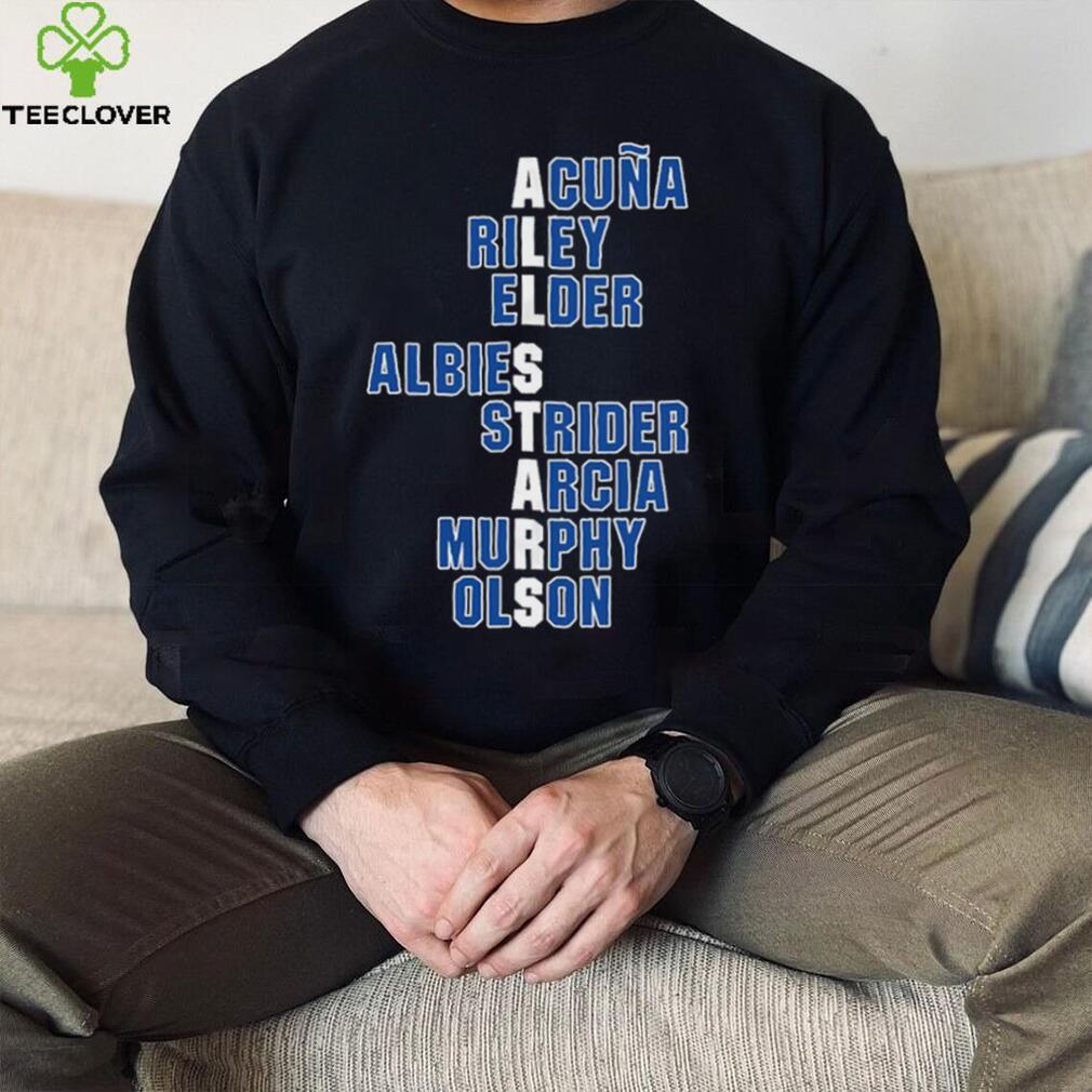 Atlanta Braves All Stars Team Name shirt Atlanta Braves All Stars Team Name shirt