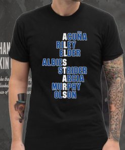 Atlanta Braves All Stars Team Name shirt 6 Atlanta Braves All Stars Team Name shirt