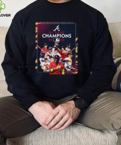 Atlanta Braves Back 2 Back 2 Back 2 Back 2 Back Nl East Champions 2022 Shirt