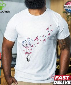 Atlanta Braves Flower Shirt