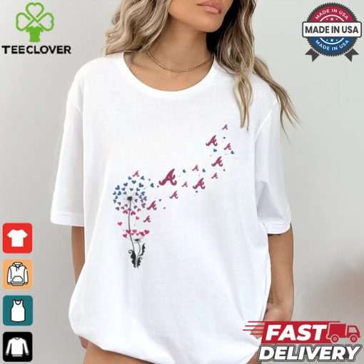 Atlanta Braves Flower Shirt