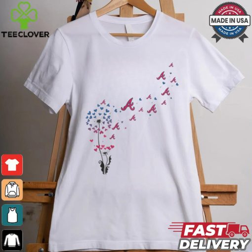 Atlanta Braves Flower Shirt