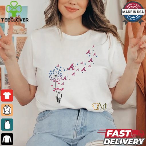 Atlanta Braves Flower Shirt