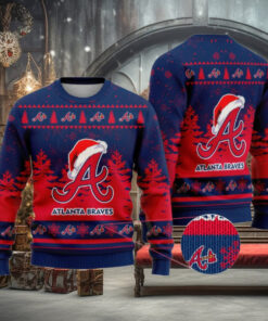 Atlanta Braves Funny Christmas Ugly Sweater