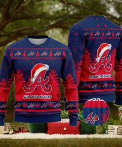 Atlanta Braves Funny Christmas Ugly Sweater