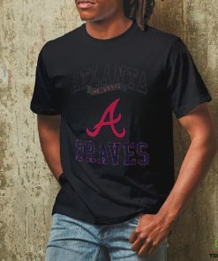 Atlanta Braves G III 4Her by Carl Banks Women's Team Logo Graphic V Neck T Shirt