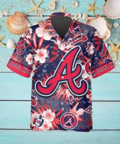 Atlanta Braves Hawaiian Shirt, MLB Hawaiian Shirt Gift For Fans