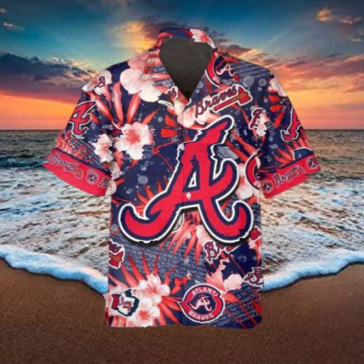 Atlanta Braves Hawaiian Shirt, MLB Hawaiian Shirt Gift For Fans