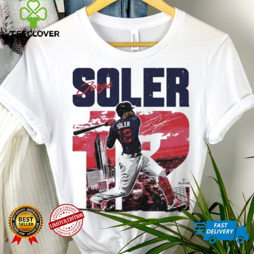 Atlanta Braves Jorge Soler Signature 2021 World Series Champions Shirt