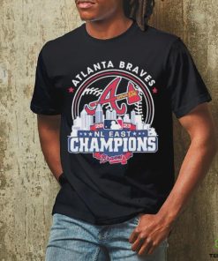 Atlanta Braves MLB 2023 NL East Champions skyline shirt 2 Atlanta Braves MLB 2023 NL East Champions skyline shirt