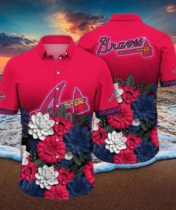 Atlanta Braves MLB Flower Hawaii Shirt And Tshirt For Fans