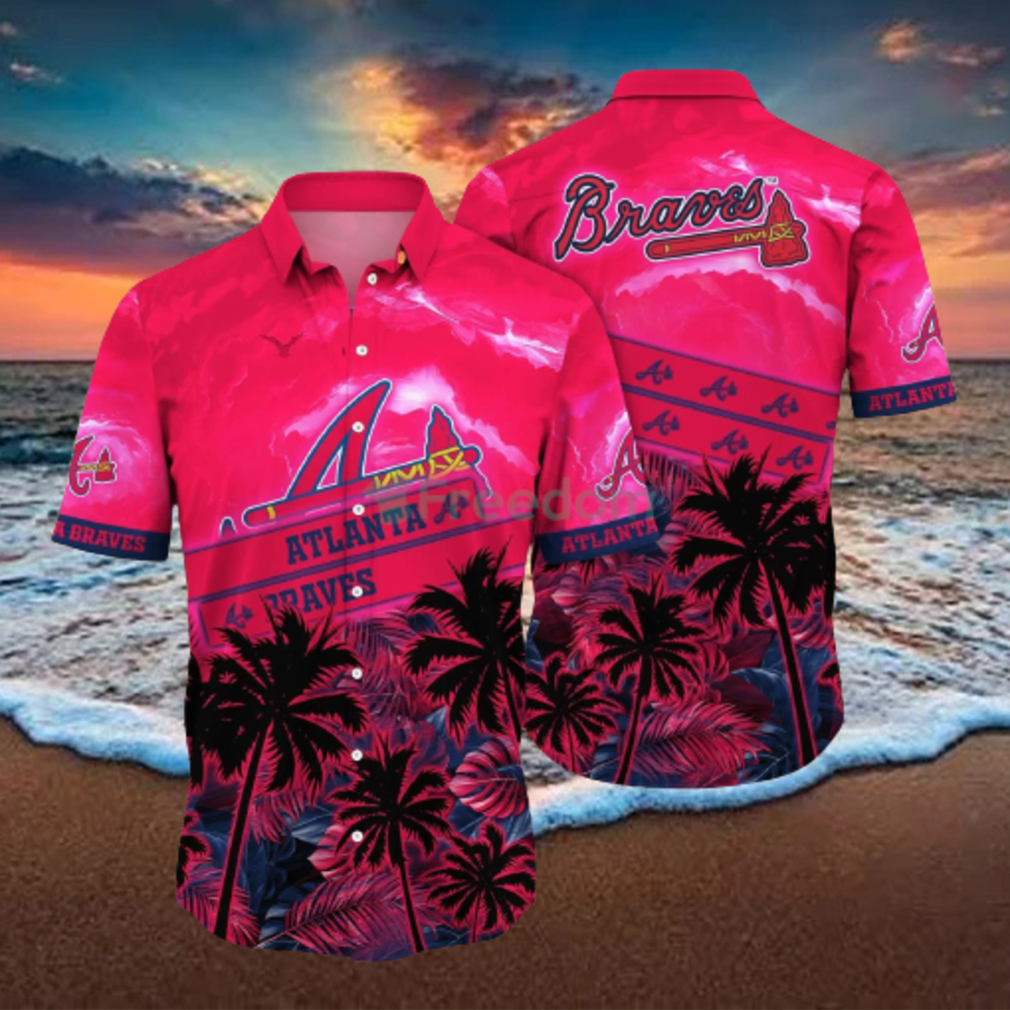 Atlanta Braves MLB Flower Hawaiian Shirt Best Gift For Men And