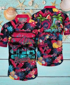 Atlanta Braves MLB Flower Hawaiian Shirt Summer Football Gift For True Fans