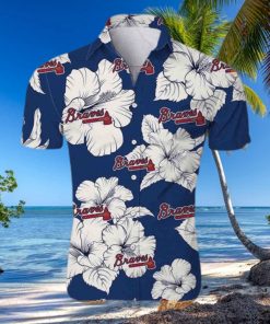 Atlanta Braves MLB Hawaiian Shirt 3D Tropical Floral Pattern Beach Lovers Gift