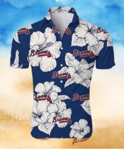 Atlanta Braves MLB Hawaiian Shirt 3D Tropical Floral Pattern Beach Lovers Gift