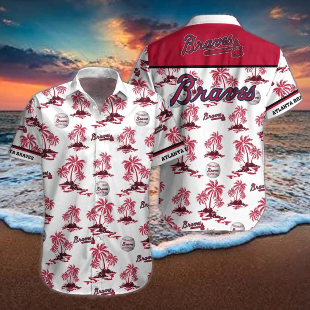 Atlanta Braves MLB Hawaiian Shirt Tropical Coconut Shirt Atlanta Braves MLB Hawaiian Shirt Tropical Coconut Shirt