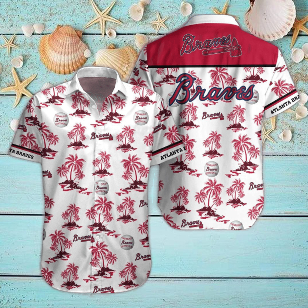 Atlanta Braves MLB Hawaiian Shirt Tropical Coconut Shirt Atlanta Braves MLB Hawaiian Shirt Tropical Coconut Shirt