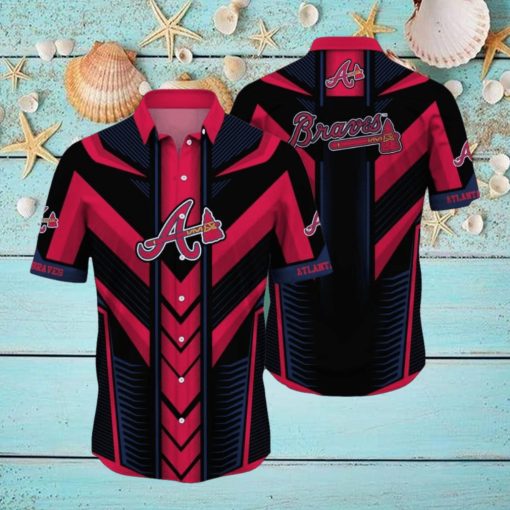 Atlanta Braves MLB Hula 3D Hawaiian Shirt For Men Women