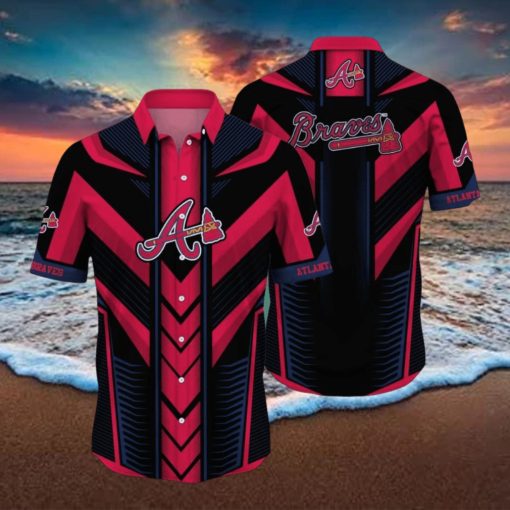 Atlanta Braves MLB Hula 3D Hawaiian Shirt For Men Women