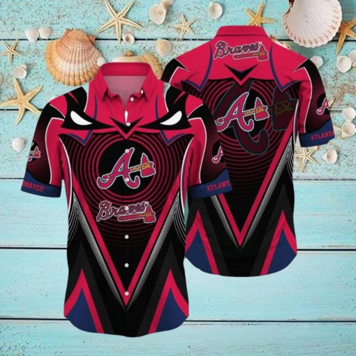 Atlanta Braves MLB Paradise 3D Hawaiian Shirt For Men Women