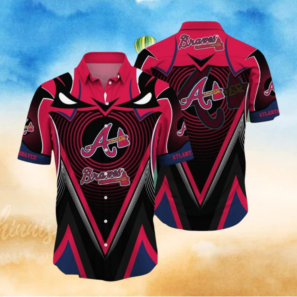 Atlanta Braves MLB Paradise AOP Hawaiian Shirt Men And Women Gift Atlanta Braves MLB Paradise AOP Hawaiian Shirt Men And Women Gift