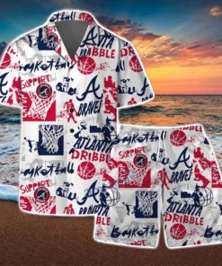 Atlanta Braves MLB Team Logo Street Style Design Hawaiian Shirt & Short