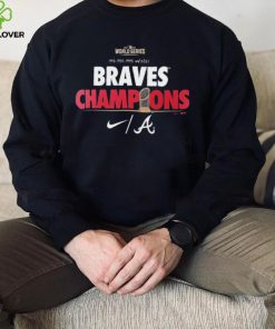 Atlanta Braves Nike 2021 World Series Champions Celebration T Shirt 2 Atlanta Braves Nike 2021 World Series Champions Celebration T Shirt