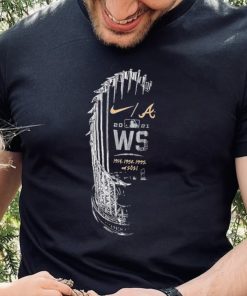 Atlanta Braves Nike 2021 World Series Champions Commish T Shirt