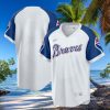 Atlanta Braves Nike Official Replica Road Jersey Mens