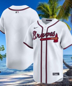 Atlanta Braves Nike MLB Limited Home Jersey Mens