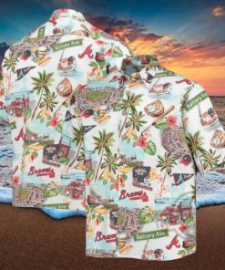 Atlanta Braves Reyn Spooner Scenic Hawaiian Shirt