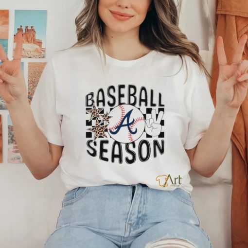 Atlanta Braves Season Baseball stars logo 2024 shirt