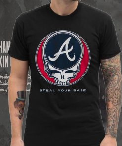 On the Lot, Shirts, Atlanta Braves Stealie Grateful Dead T Shirt