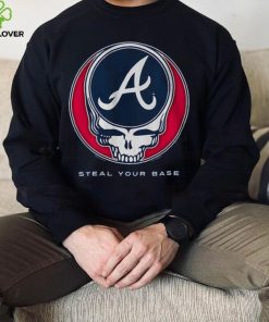 Atlanta Braves Steal Your Base Navy Athletic T Shirt 3 Atlanta Braves Steal Your Base Navy Athletic T Shirt