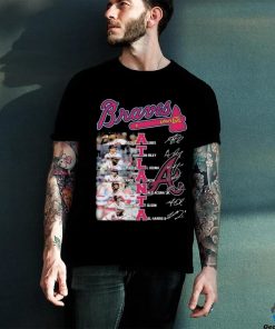 Atlanta Braves Team Players 2024 Signatures Shirt