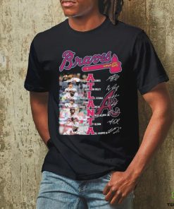 Atlanta Braves Team Players 2024 Signatures Shirt