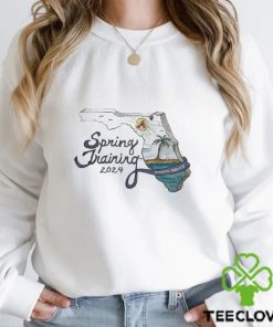 Atlanta Braves Tiny Turnip Girls 2024 Spring Training Grapefruit League Fringe T Shirt