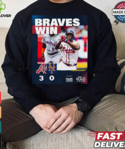 Atlanta Braves Win 3 0 New York Mets 2024 October Baseball Matchup shirt