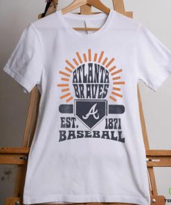 Atlanta Braves Youth Sun Burst T Shirt