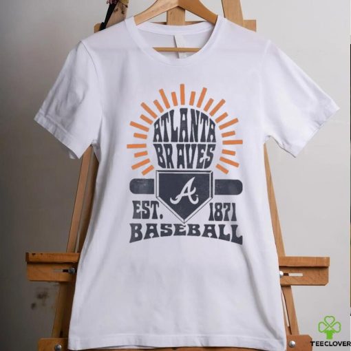 Atlanta Braves Youth Sun Burst T Shirt